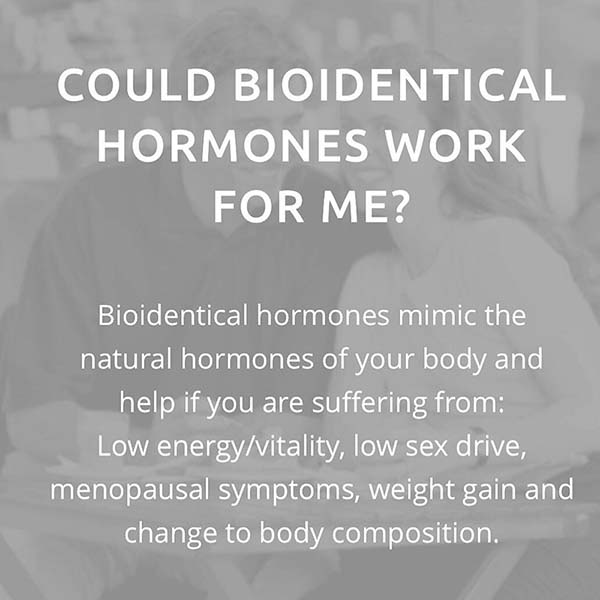 Bioidentical Hormones - For Men Too